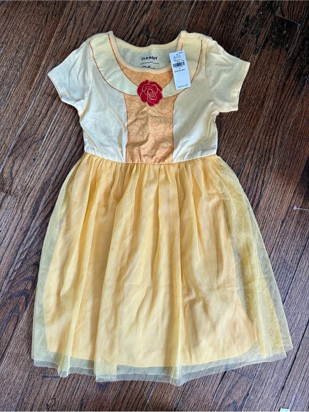Toddler Princess Belle Cosplay Dress. NWT